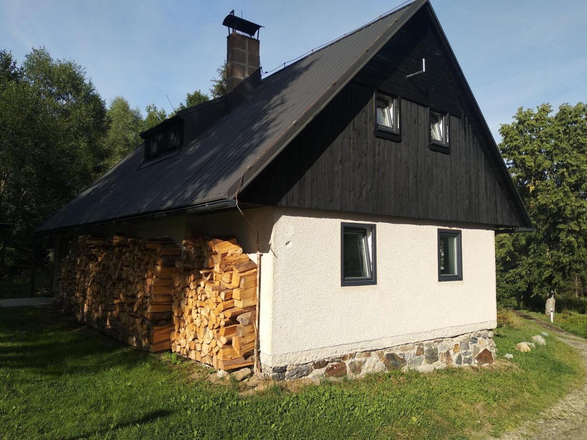 Chalupa Pod Sjezdovkou Vysoké nad Jizerou Buitenkant foto